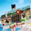South Cartoon Parke Beach Towel Colorful Bath Towels For Girl Microfiber Quick Dry Sand Free Beach Yoga Spa Gym Pool