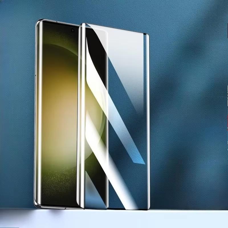 2 шт. Закаленное стекло с разблокировкой по отпечатку пальца для Samsung Galaxy S26 S25 Edge S24 S23 Ultra S22 S21 S20 FE S10 S9 S8 Note 20 Ultra 5G Защитное стекло для экрана