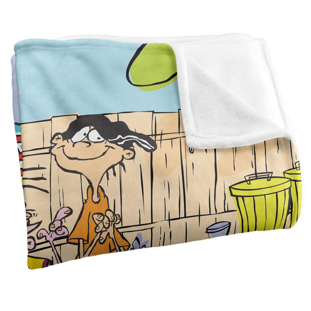 Ed, Edd n Eddy Backyard Boys Silky Supersoft Blanket