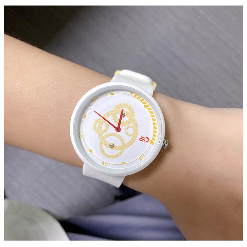 SANDA Новые минималистичные электронные часы, мужские и женские часы для средней школы, силиконовые простые водонепроницаемые часы