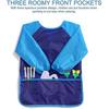 Painting Apron Nylon, Waterproof Painting Apron With Sleeves, Children's Craft Apron For Kids 7 To 12 Years