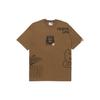 Aape T-Shirts Men's Crew Neck Moderate Straight Fit AAPTEM1296XXK