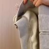 Женский флисовый свитшот с капюшоном большого размера в стиле ретро, пэчворк из клетчатой ткани - Осенне-зимний ленивый стиль