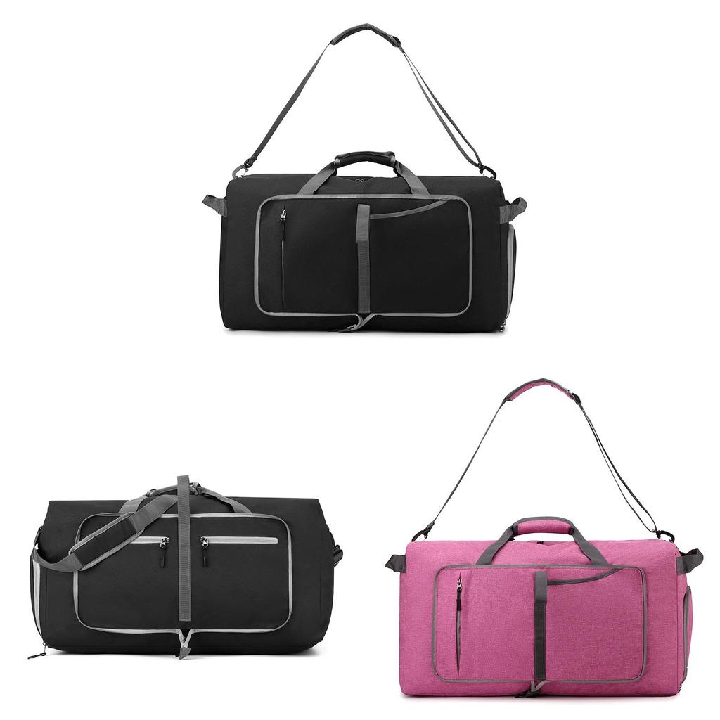 Travel Duffel Bag Large Capacity Waterproof Nylon Unisex For Leisure Trips