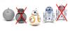 Планшетный чехол Star Wars и Смерть (3 типа BB-8, R2-D2, Звезда)