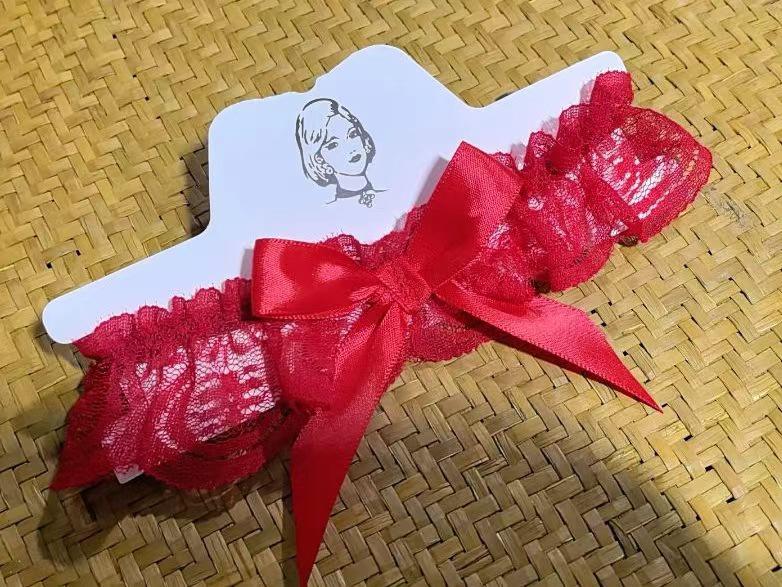 Сексуальные кружевные резинки для бедер: Носки с кольцами для ног для взрослых в красном, белом и черном цветах