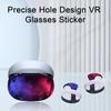 Наклейка для VR-очков Уникальный прозрачный узор Защитная от царапин Легко устанавливается Наклейка для очков VR-гарнитуры для PS VR2