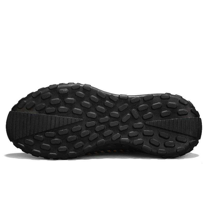 Модная мужская кожаная повседневная обувь, дышащая обувь ручной работы, мягкая рабочая обувь с низким верхом, кожаные ботильоны