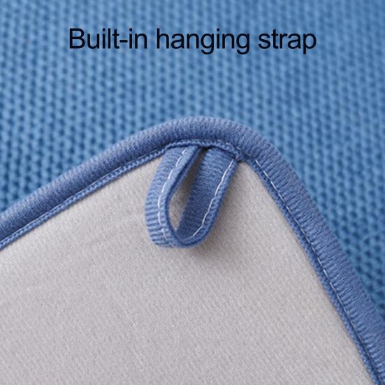 Microfiber Drying Mat Super Absorbent Quick-Dry Dish Drying Pad for Kitchen Countertop Heat Resistant Dining Table Mat for Pots Pans Cups