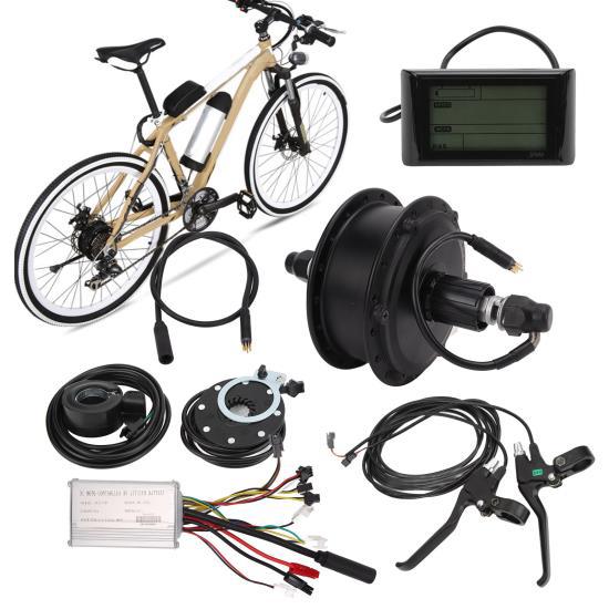 48 В 250 Вт электрический велосипед задний привод маховик мотор комплект с контроллером S900 измерительный переключатель помощь датчик тормозная ручка подходит для 27,5-дюймовых спиц обода 