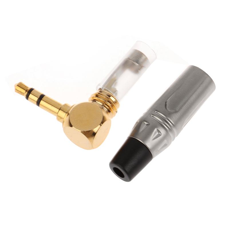 1 шт. прямоугольный мини-джек 3,5 мм стерео прямоугольный штекерный разъем для ремонта аудионаушников паяльный адаптер паяльный разъем