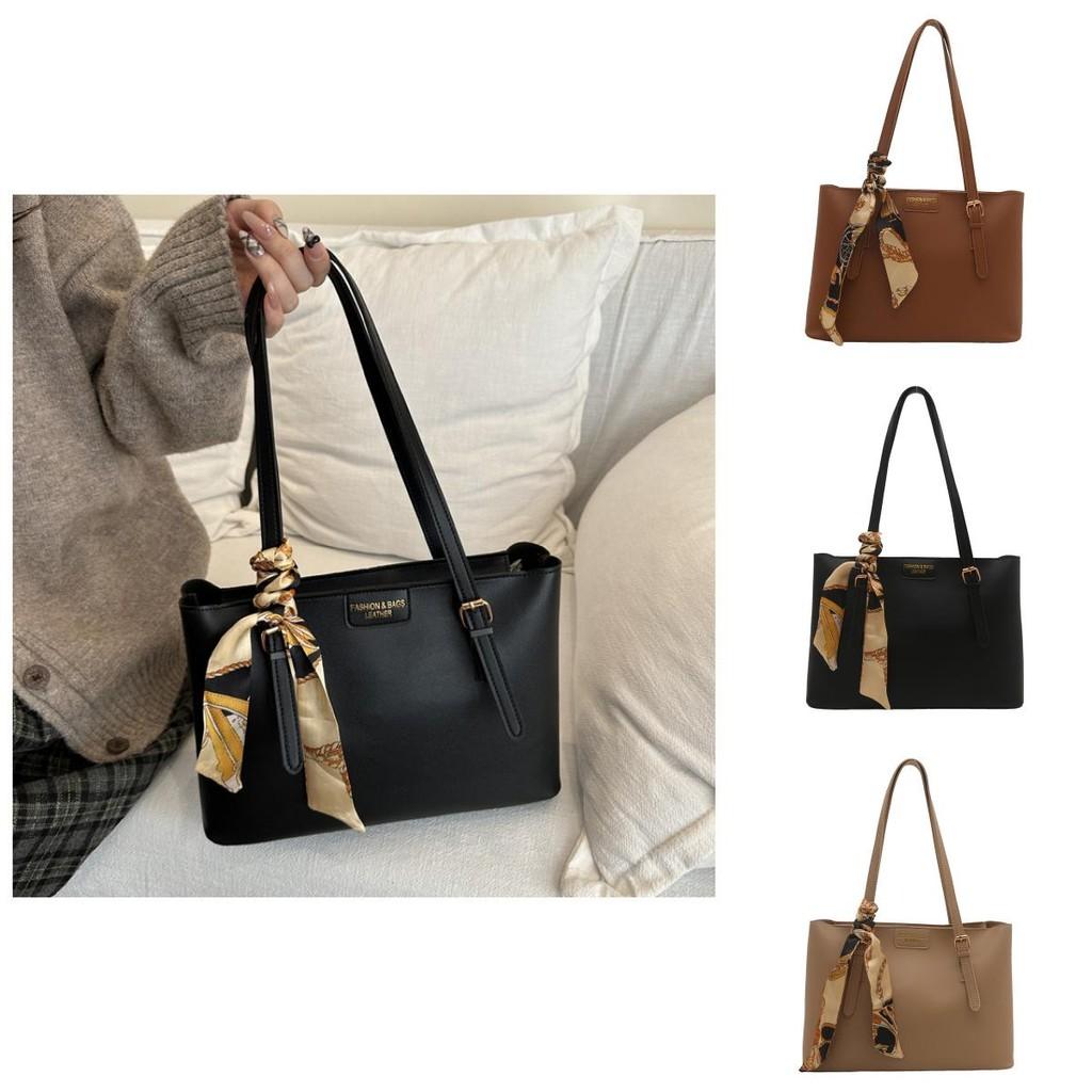 Chic And Elegant Large Capacity Pu Tote Bag For Women Perfect For Daily Commute