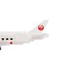 Kawada Nanoblock JAL Airliner 580 Pieces 19.5 X 10 X 18.5cm Ages 12+ Interior Hobby NBM-044