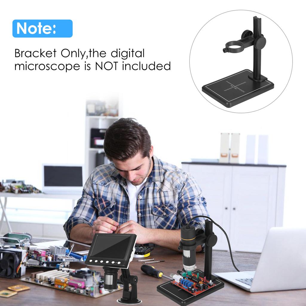Мини-подставка для цифрового микроскопа KKmoon, лупа, регулируемая подставка для камеры вверх и вниз, универсальный держатель