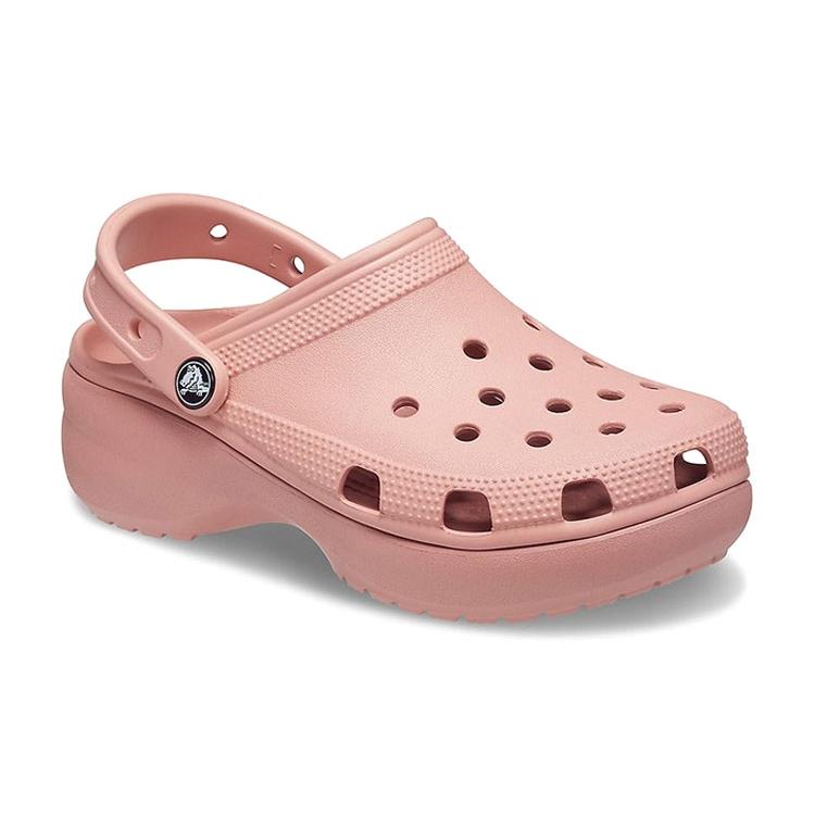 Crocs Классические платформенные клоги из ЭВА 5,5 см Женские Цвет: cameo brown 206750-6RL