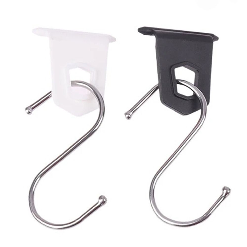 8 шт. S-образные крючки для навеса для кемпинга черного/белого/серого цвета, портативные крючки для навеса для кемпинга, для кемпинговых вечеринок
