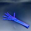 2PCS 7 Colors Simulated Skeleton Palm PLA Halloween Skull Hand  Table Ornament