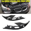 Для BMW 5 серии E60 2004-2007 2008 2009 2010 Автомобильный Герметик для линзы фары Защитная крышка корпуса линзы фары 63126934511 63126934512
