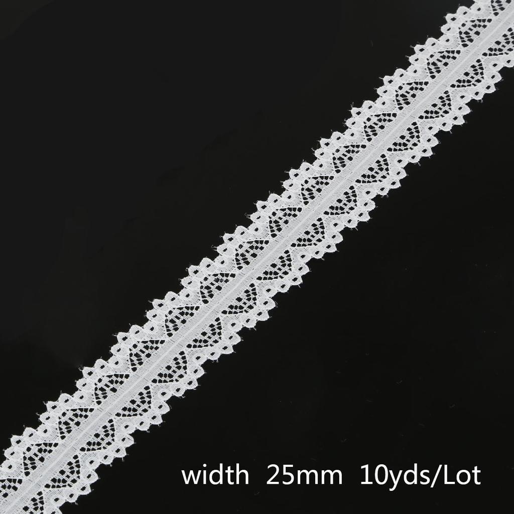 10 ярдов красивая кружевная лента для одежды, свадебное украшение, аксессуары для рукоделия «сделай сам»
