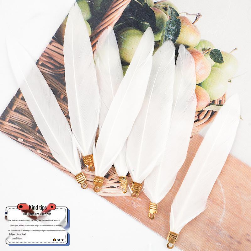 White Feathers for DIY Handmade Clothing & Jewelry Accessories