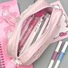 Multi-function Stationery Storage Bag Multi Layered Pen Pouch High Quality Pencil Box