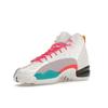 Air Jordan 12 Retro GS White Vapor Green Kids кроссовки Photon-Dust Barely-Grape New-Emerald 153265-130