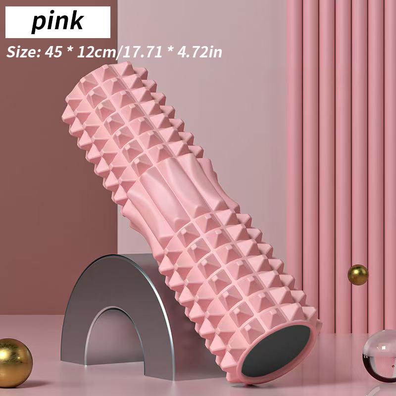 1 штука - сверхнагрузочный массажный ролик пенопластовая ось йога-колонна массажная палка - подходит для домашних упражнений и расслабления мышц