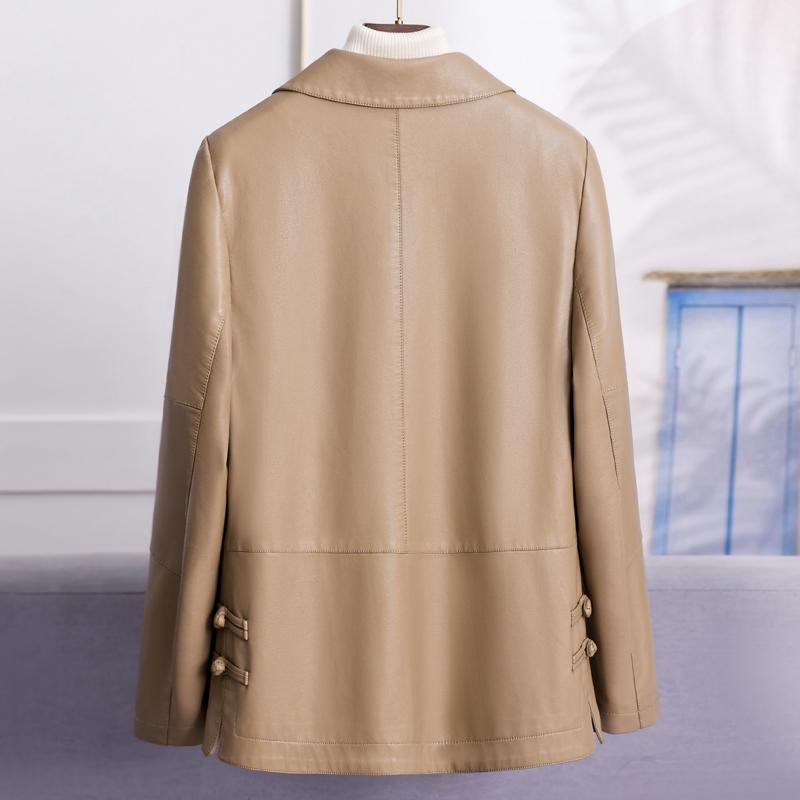 Элегантное пальто из искусственной овчины для женщин, верхняя одежда, куртки из искусственной кожи, женский топ