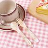 Creative Condiment Scoop Coffee Tableware Caviar Fork Shell Spoon Teaspoon Ice Cream Dessert Spoon