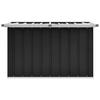 Garden Storage Box Anthracite Grey 109 x 67 x 65 cm