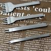 4Pcs Prong Leather Craft Tool Diy Leather Tools Hole Punches Stitching for Leather Belt Punch Tools