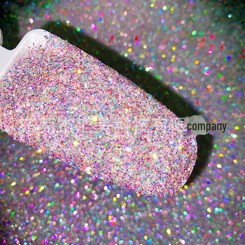 Пудра для ногтей Cross-Border Fine Flash Diamond Sea Salt, 50 г - фантазийный глиттер с эффектом зыбучих песков.