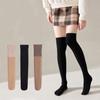 For Ladies For Girl JK Solid Color Autumn Female Hosiery Knee High Socks Women Stockings Calf Sock