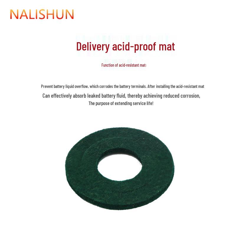 New Thickened Battery Terminal Post Brass Clamp Connector