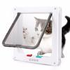 Ways In and Out 4 Sizes for Small Dogs,Cats ABS Material Pet Supplies Flap Door Cat Door Dog Gates