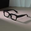 Stylish Retro Casual Transparent Lens Rectangle Glasses Men Women Elegant Eyeglasses Frame Male Clear Lens