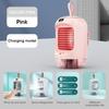 Desktop Air Conditioner Portable Fans Spray Atomization Mute Desktop Air Cooler Night Light Electric Fan Humidifier for Home