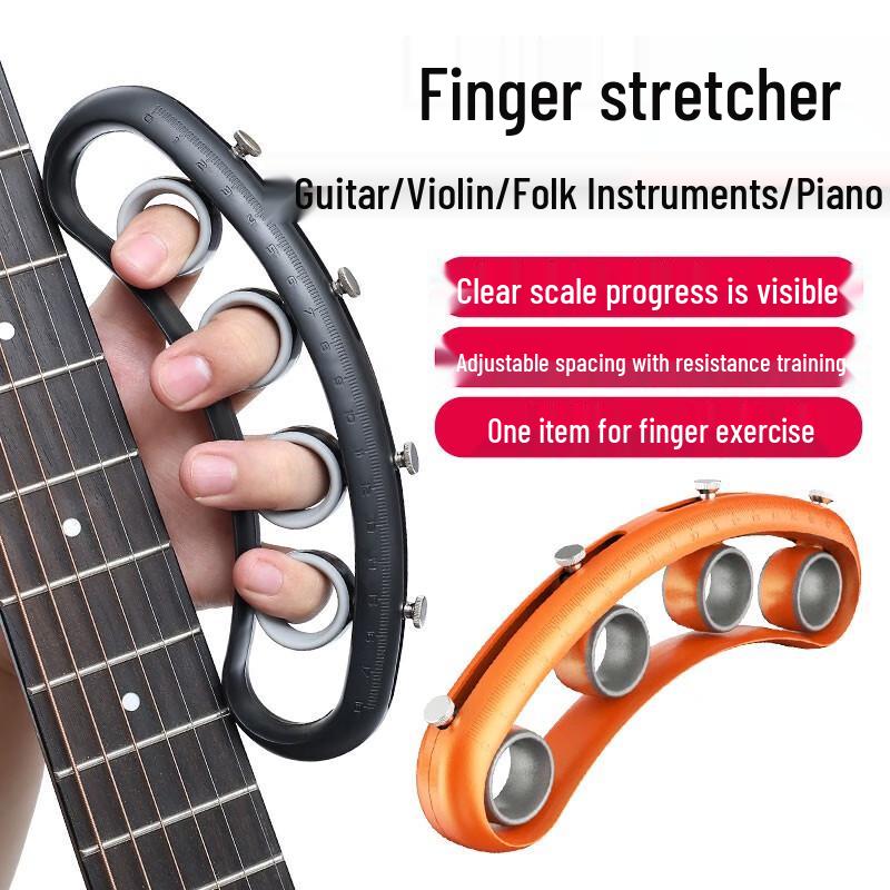 Left-Hand Guitar Finger Stretcher & Spreader - Universal Trainer for Musical Instruments