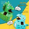 Children's Day DIY Dinosaur Cardboard Model - Wearable Toy Inspired by TikTok