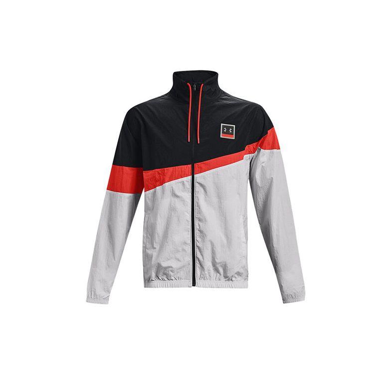 Under Armour Модная повседневная куртка с цветным блоком и логотипом, мужские куртки, черные 1366219-001
