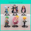 One Piece Pvc Handpainted Figures Set Of Six For Collectors And Enthusiasts