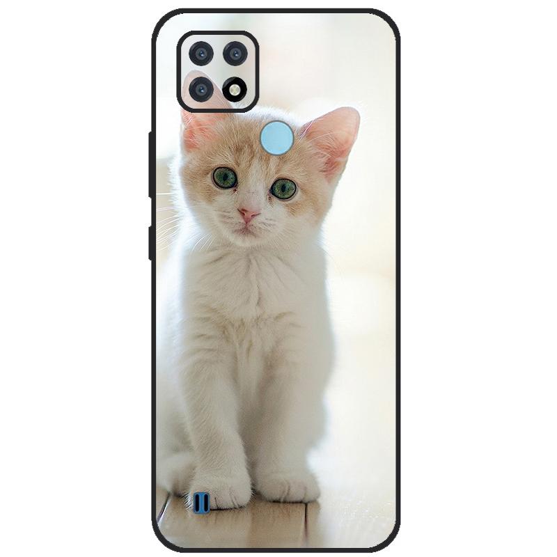 For Realme C21 Case Soft Tpu Silicone Case For OPPO RealmeC21 C 21 Phone Cover Fundas RMX3201 Bumper Case For Realme C21 Cover