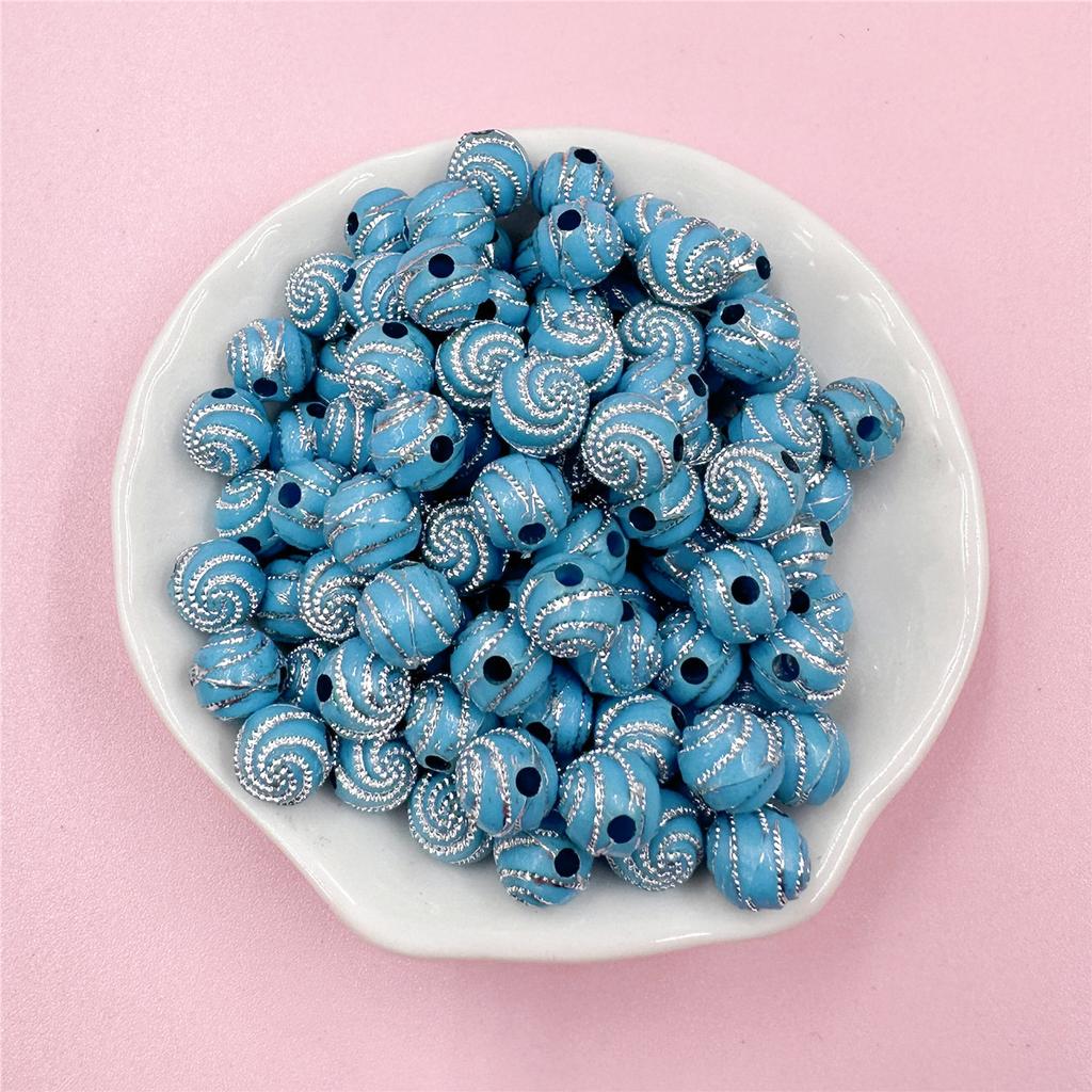 100 шт. Бусины-разделители 8 мм для изготовления ювелирных изделий со стразами, свободные бусины, акрил