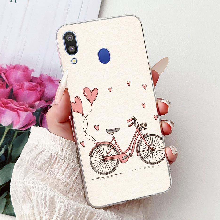 Для Samsung Galaxy M10 M20 M30 Чехол Новая Мода Расписная Крышка Прозрачный Силиконовый Мягкий Тонкий Чехол для Телефона Для Samsung M10 M20 M30 Fundas