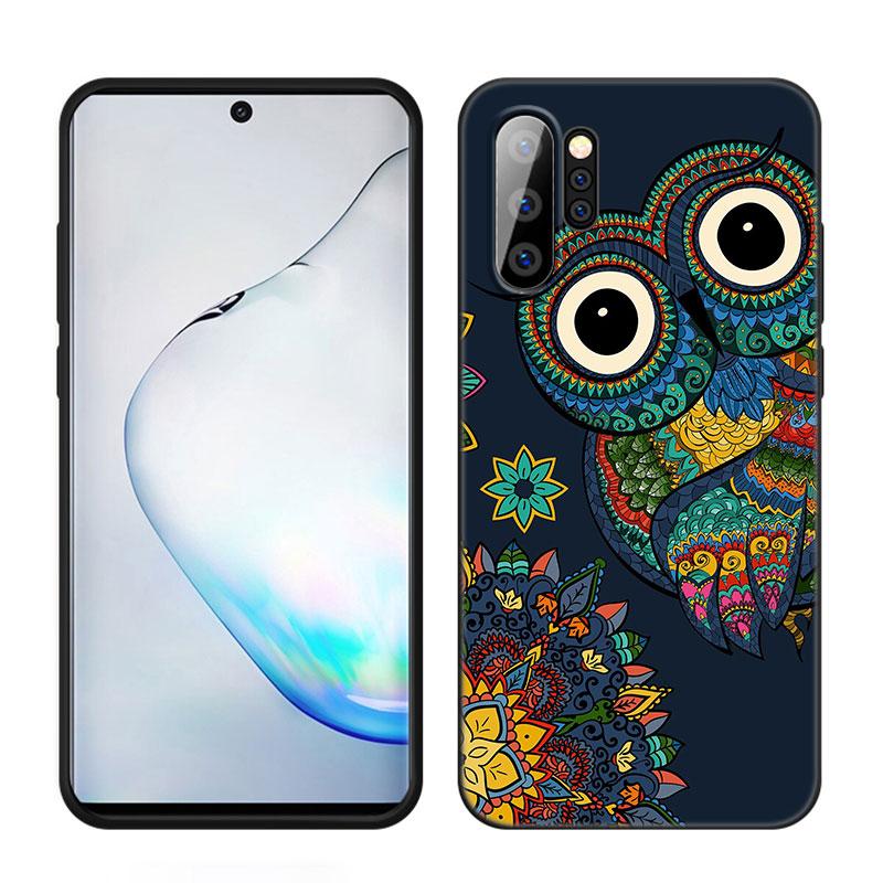Милый чехол для телефона с изображением совы для Samsung M30 M31 S Note 10 Lite 20 M04 M13 M32 M14 M23 M33 M34 M42 M52 M53 M54 M11 M12 M21 M22
