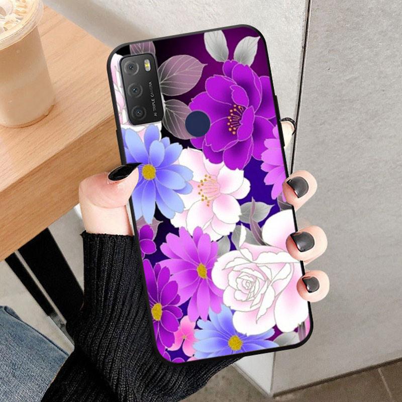 For Alcatel 1S 2021 Cases 6025H 6025D Wolf Lion Soft TPU Silicone Phone Cases For Alcatel 1 S 2021 Back Cover Bumper Funda Coque