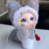 Soft Plush Vinyl Bunny Keychain Anime Keychain Vinyl Face Bag Charm  Daily Use