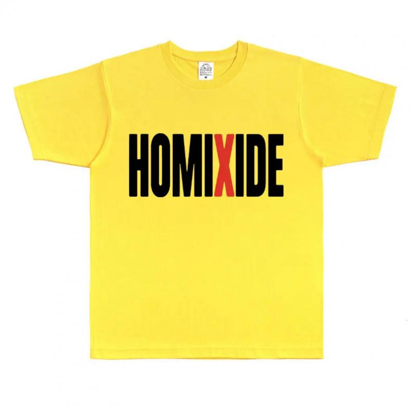 Fashion Women's T-Shirt Rapper Homixide Gang Graphic T-shirt Playboi Car