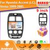 2 Din Android Car Radio Multimedia Player For Hyundai Accent (LC), Verna 1999-2005 Stereo CarPlay Wireless Gps Tracker Head Unit