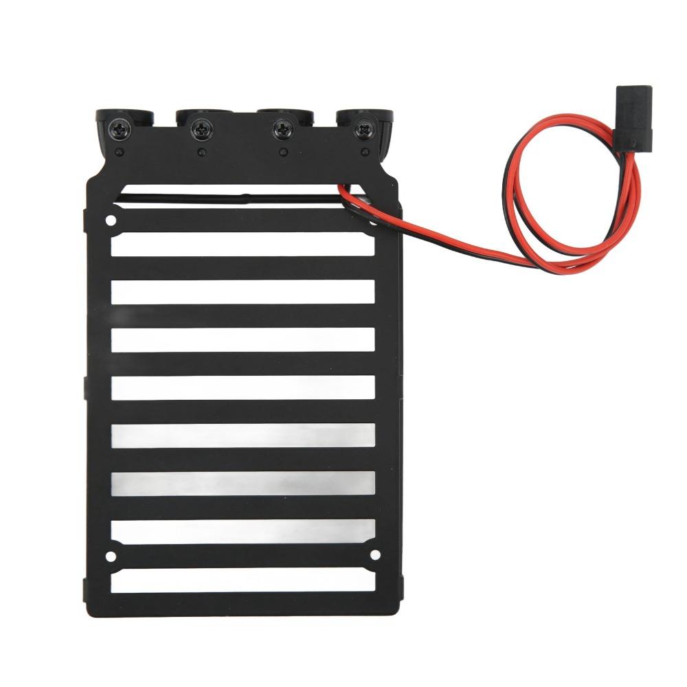 With LED Light RC Roof Rack Part for Axial SCX24 1/24 RC Crawler Car For RC Crawler